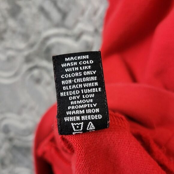 Cookies SF Hoodie Mens Large Red Cannabis Stoner Pullover Sweatshirt  Distressed - Picture 11 of 12